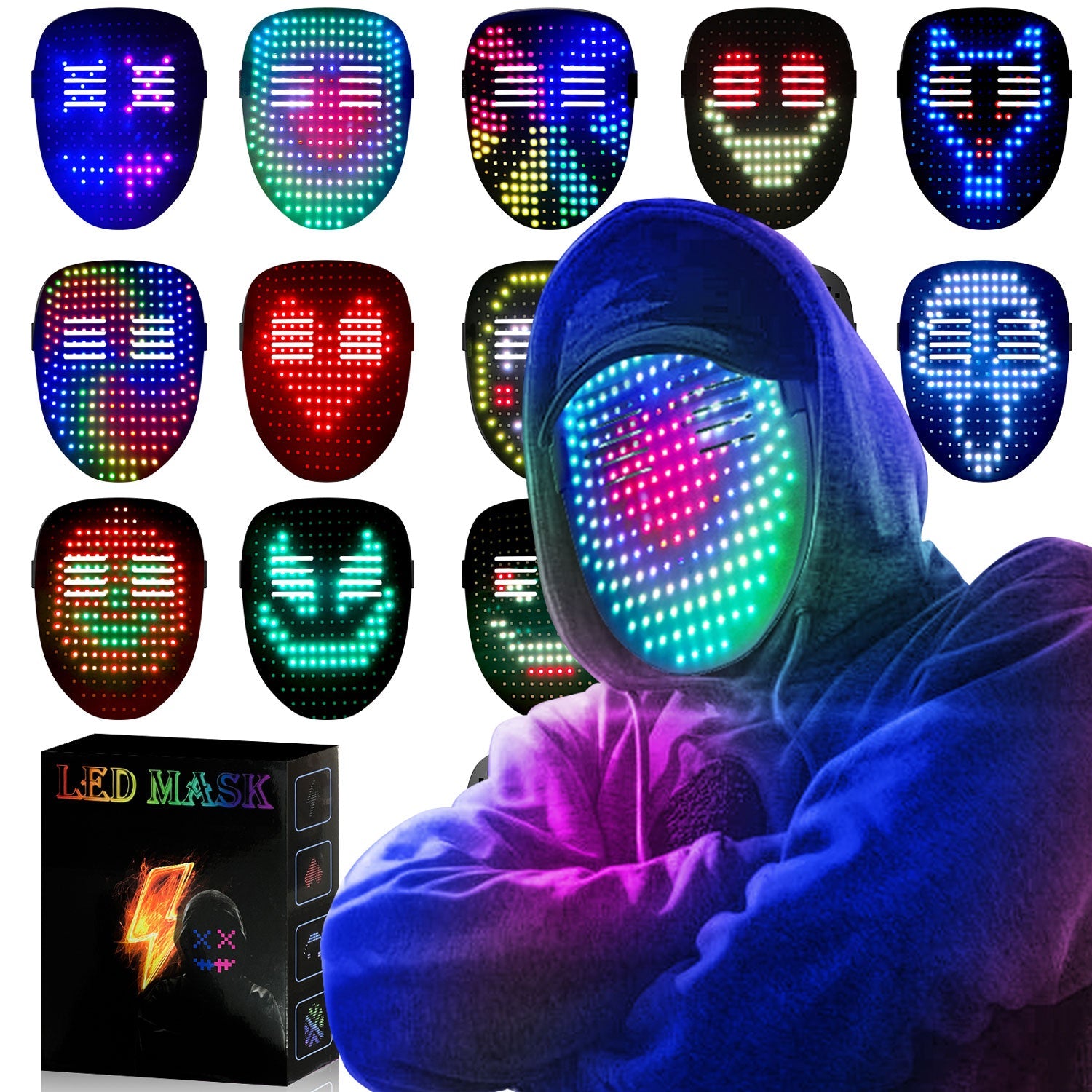 Led Mask – SHININGRGB MASK