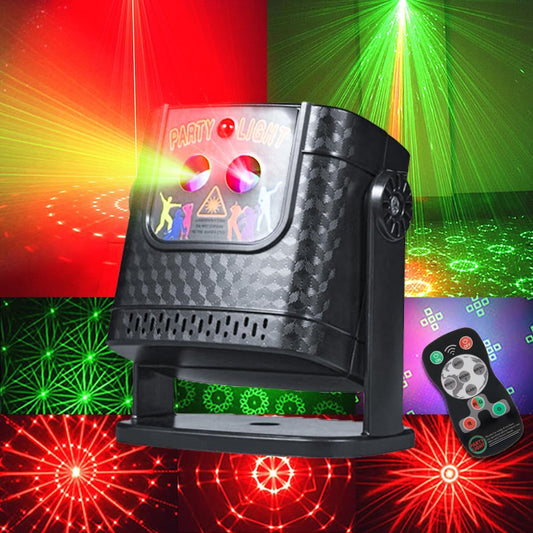 Party Lighting,Dj Disco Lights,stroboscopic Sound Control Laser Lights