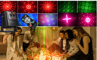 Party Lighting,Dj Disco Lights,stroboscopic Sound Control Laser Lights